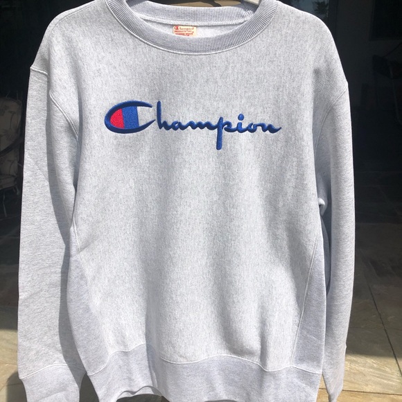 CHAMPION REVERSE WEAVE NWT SWEATSHIRT GRAY MENS L - Picture 2 of 6